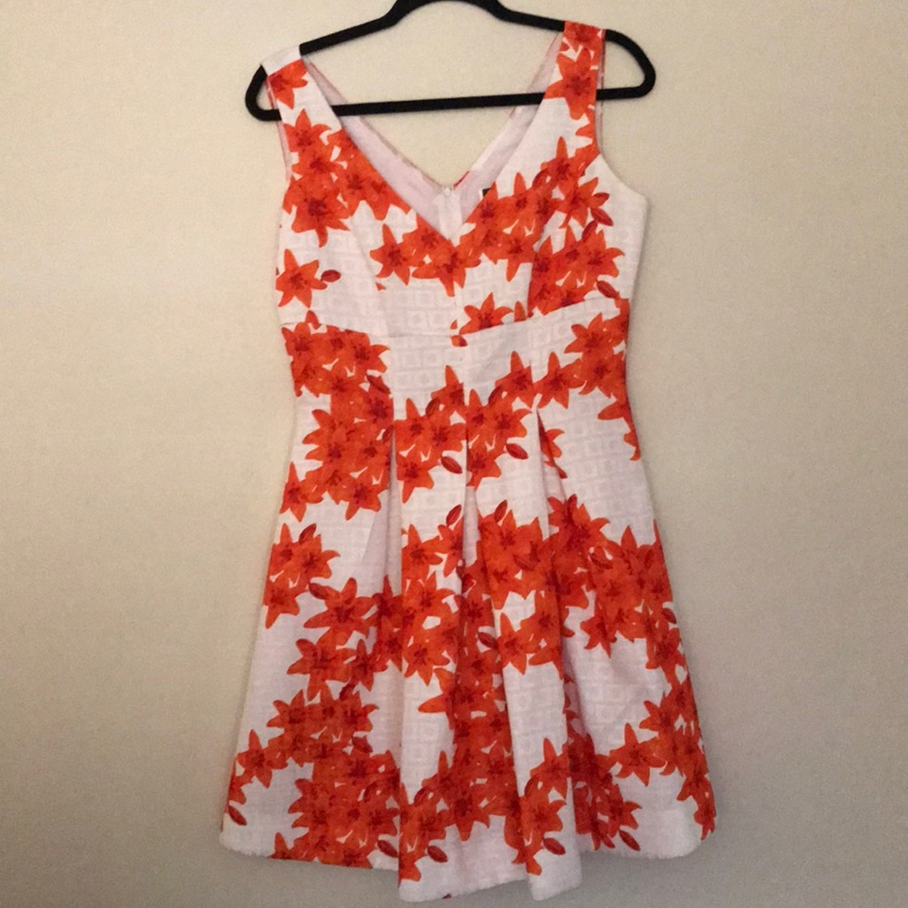 Fit and flare dress.